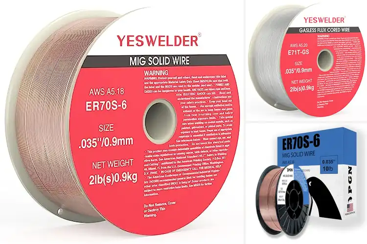 Detailed view of Best 0.035-Inch Diameter MIG Wires