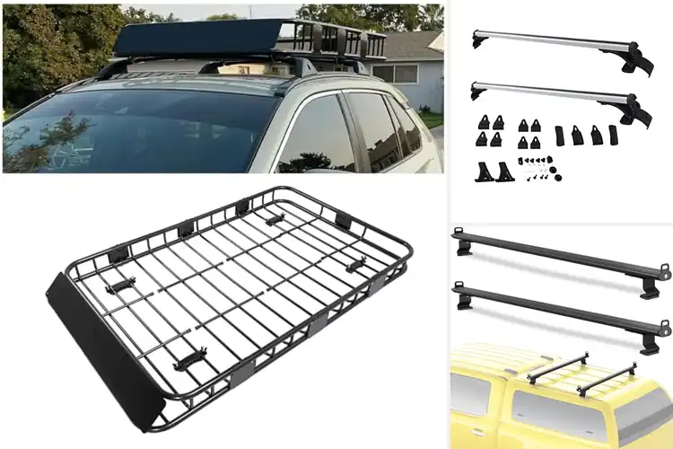 Detailed view of Best Adjustable Roof Racks