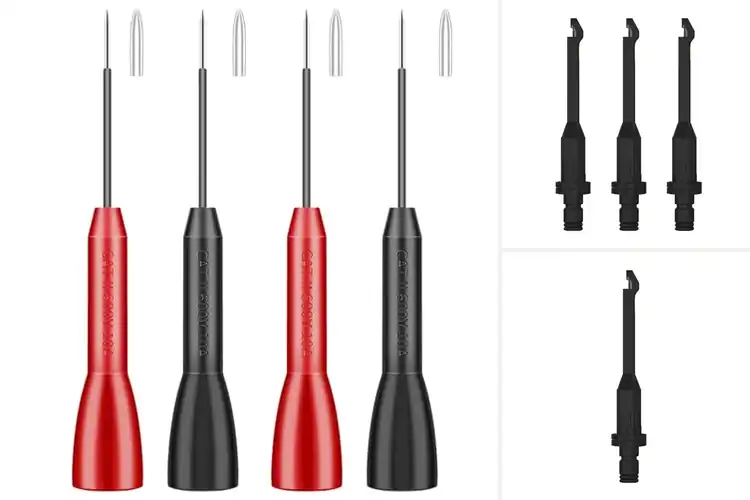 Detailed view of Best Black Pointed Probe Tips