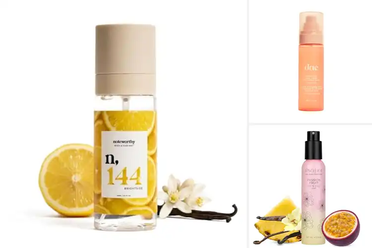 Detailed view of Best Citrus and Vanilla Blossom Scented Mists
