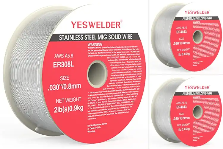 Detailed view of Best Crack-Resistant MIG Wires