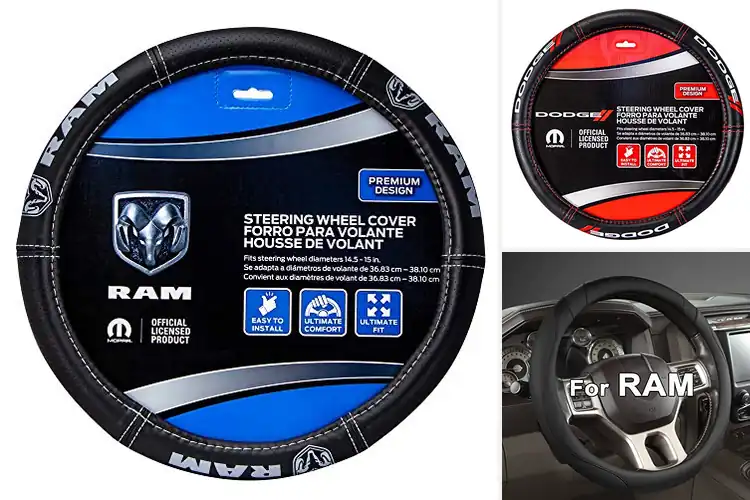 Detailed view of Best Dodge Ram Steering Covers