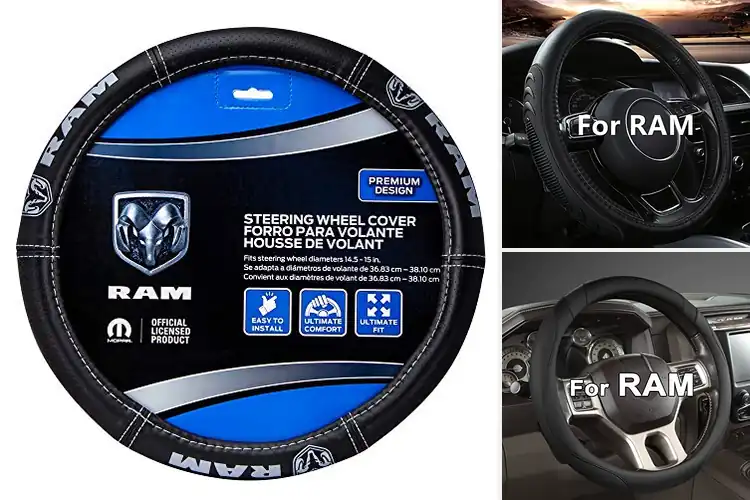 Detailed view of Best Dodge Ram Steering Wheel Covers