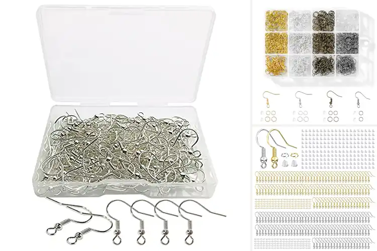 Detailed view of Best Earring Hooks: Comfy, Secure, Craft-Ready