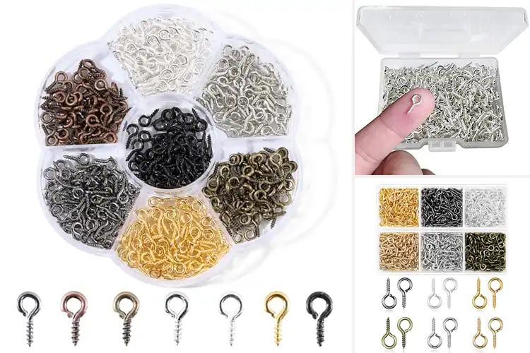 Detailed view of Best Earring Screw Hooks