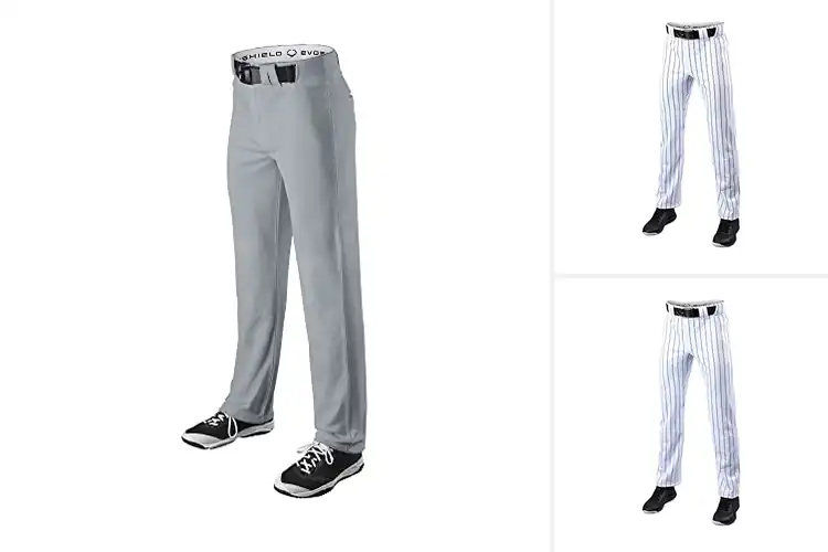 Detailed view of Best EvoShield Salute Open Bottom Baseball Pant