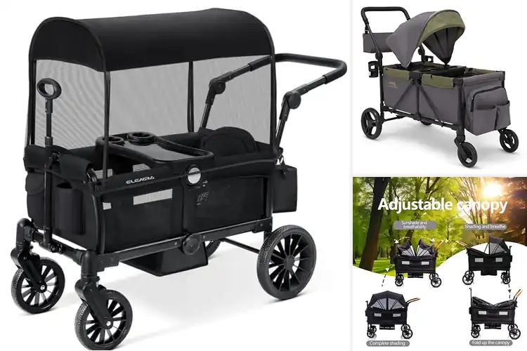 Detailed view of Best Family-Friendly Stroller Wagons