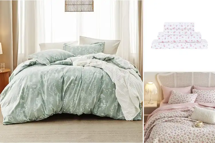 Detailed view of Best Floral Bedding: 10 Cozy & Elegant Sets for Your Bedroom