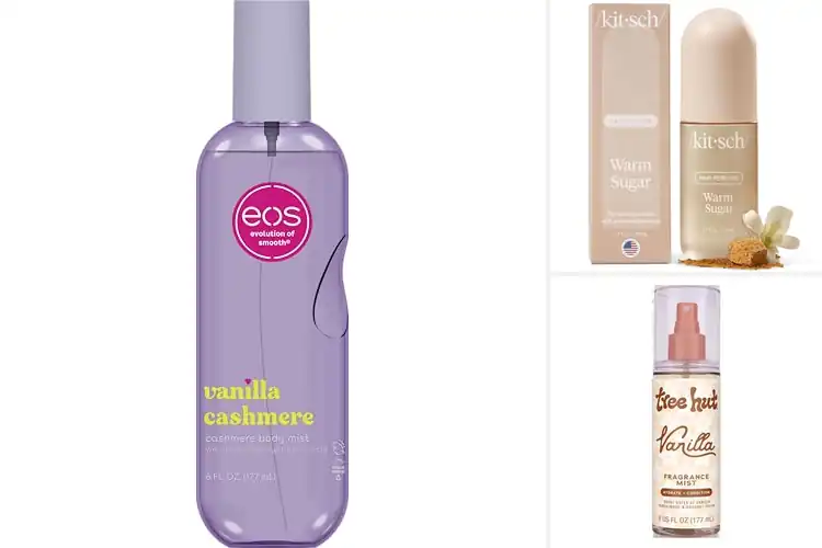Detailed view of Best Hair and Body Mists