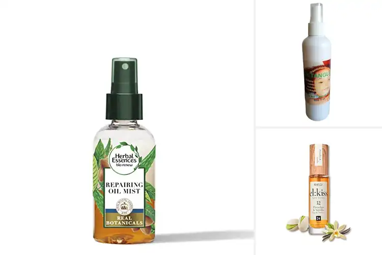 Detailed view of Best Hydrating Hair Mist With Aloe And Argan