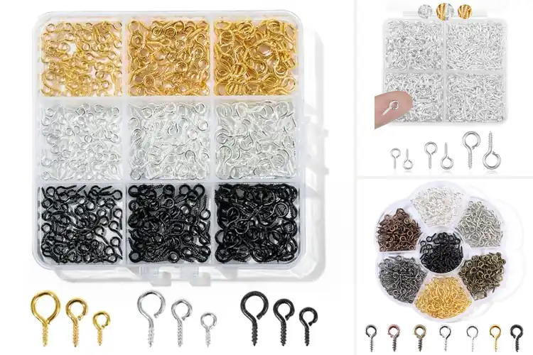 Detailed view of Best Jewelry Crafting Hooks And Eye Pins