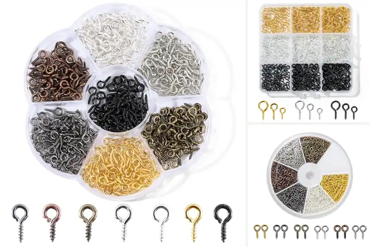 Detailed view of Best Jewelry Making Screw Eyes