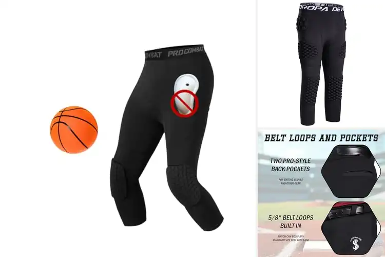 Detailed view of Best Knee Protection Baseball Pants