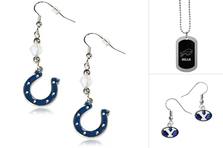 Detailed view of Best Licensed Sports Jewelry