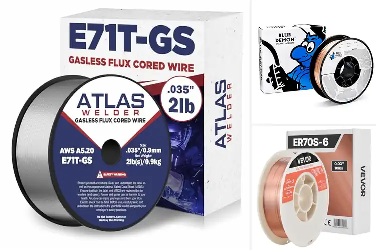 Detailed view of Best Low Spatter MIG Welding Wires