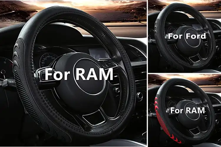Detailed view of Best Massage Particle Steering Wheel Covers