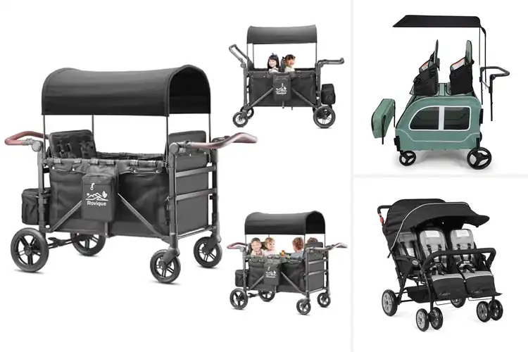 Detailed view of Best Multi-Seating Strollers: Effortless Family Adventures