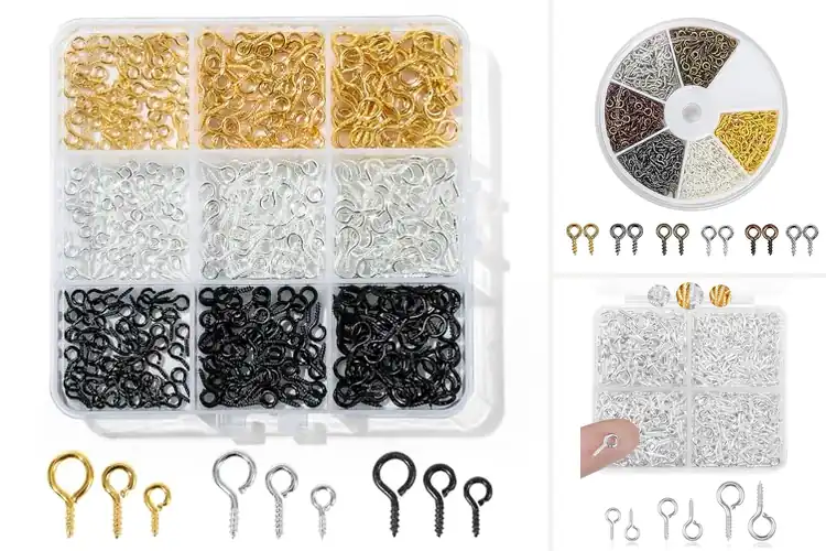 Detailed view of Best Necklace Eye Pins: Durable, Stylish Design Boosters