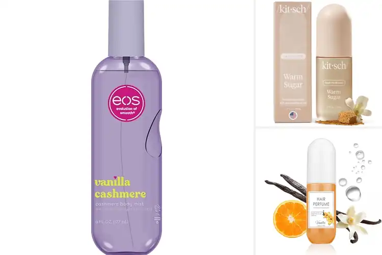 Detailed view of Best Non Sticky Hair Body Mists