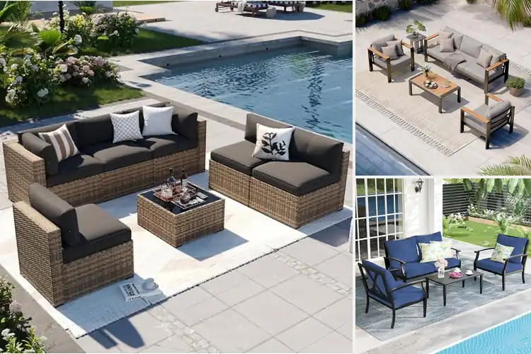 Detailed view of Best Poolside Conversation Sets