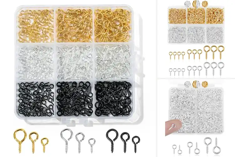 Detailed view of Best Screw Eye Pins for Jewelry Making