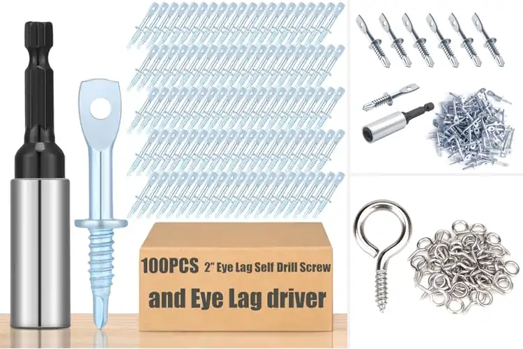 Detailed view of Best Self-Tapping Screw Eyes