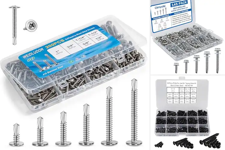 Detailed view of Best Self-Tapping Screws for DIY Projects