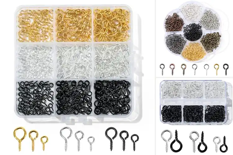 Detailed view of Best Small Eye Screws For Jewelry: Top 10 Crafting Picks