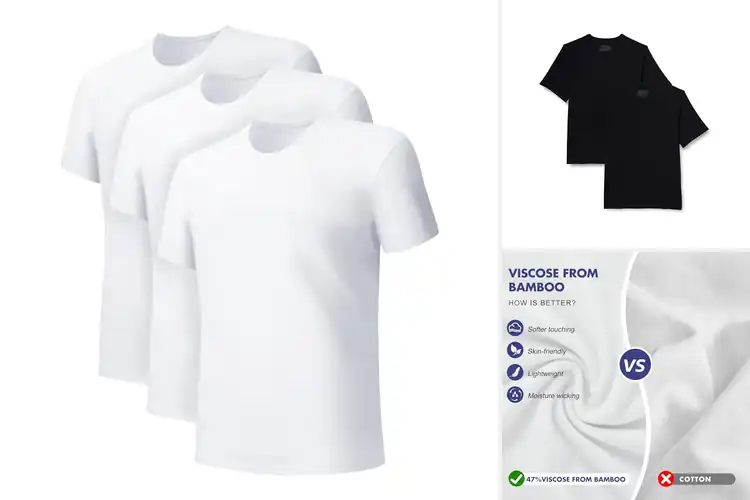 Detailed view of Best Soft Skin Friendly Undershirts
