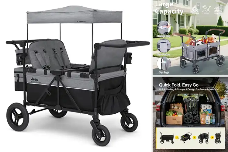 Detailed view of Best Spacious Stroller Wagons