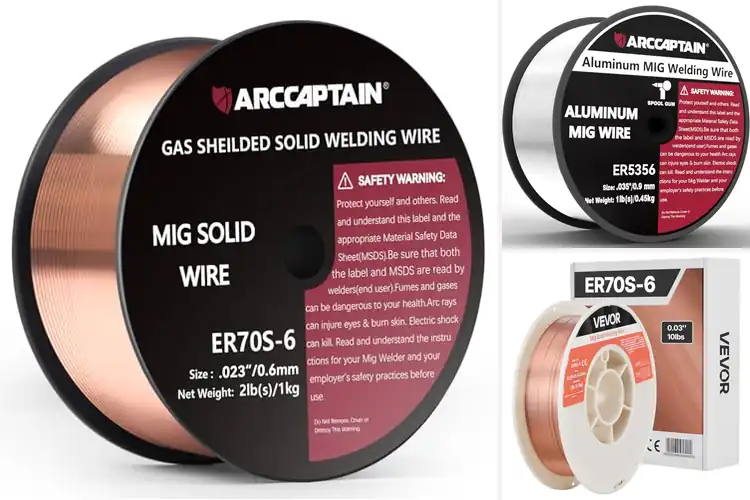 Detailed view of Best Stable Arc MIG Wires