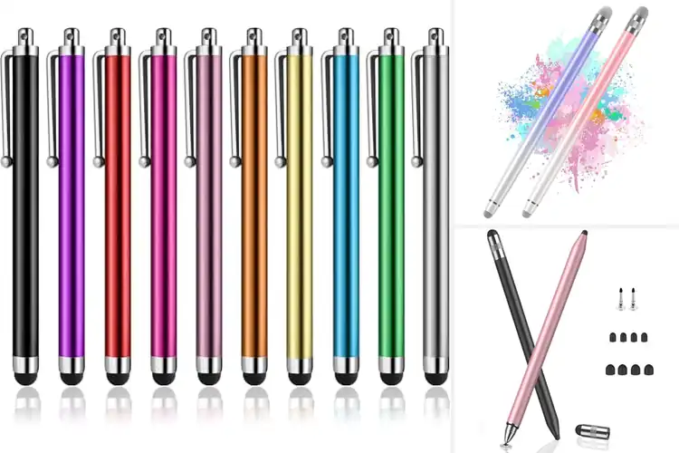 Detailed view of best stylus pens for touchscreen tablets