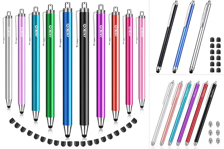 Detailed view of best stylus pens with replaceable tips