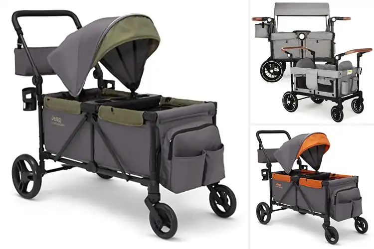 Detailed view of Best Wagon Strollers for Toddlers: Fun, Comfort & Ease