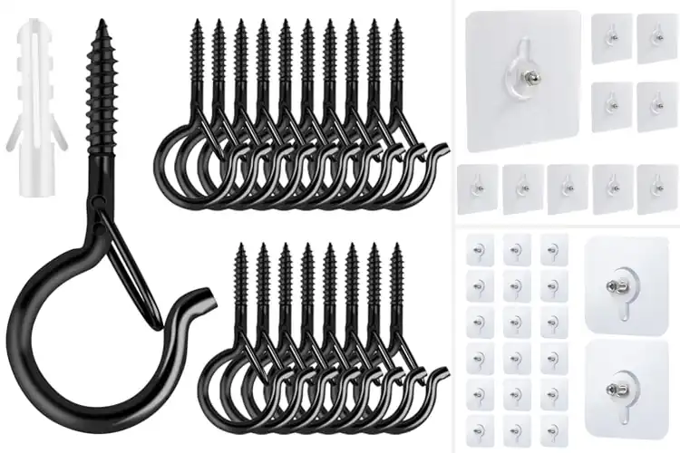 Detailed view of Best Waterproof Screw Hooks